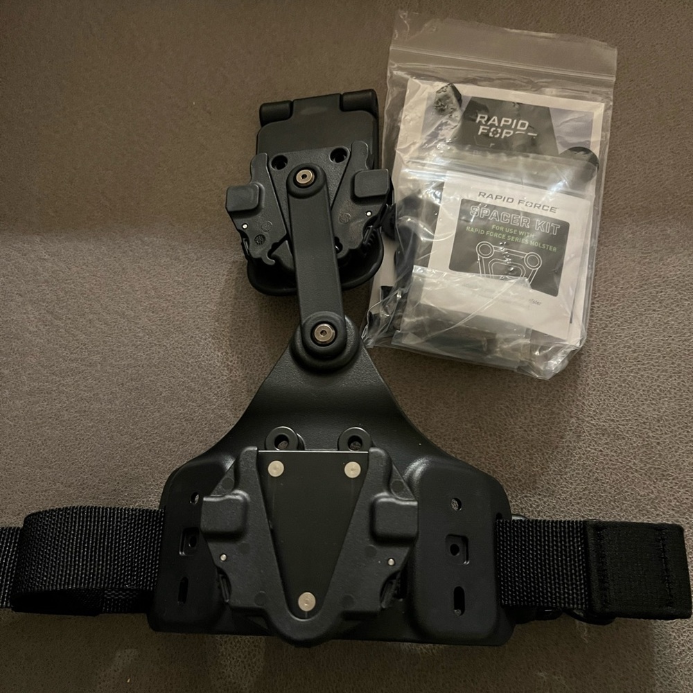 Alien Gear Rapid Force Dynamic drop leg attachment quick disconnect system